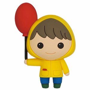 Stephen King Horror Novel IT Pop Culture Georgie Red Ballon 3D Foam Magn…